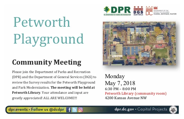 DPR meeting flyer