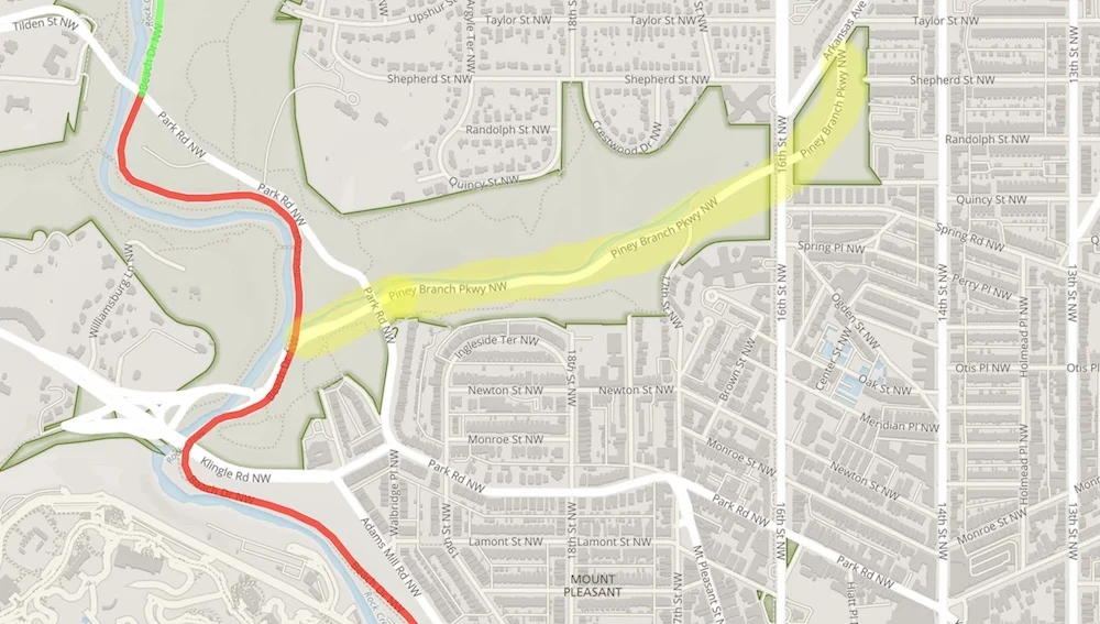 Update: Piney Branch Parkway Rehab starts next week