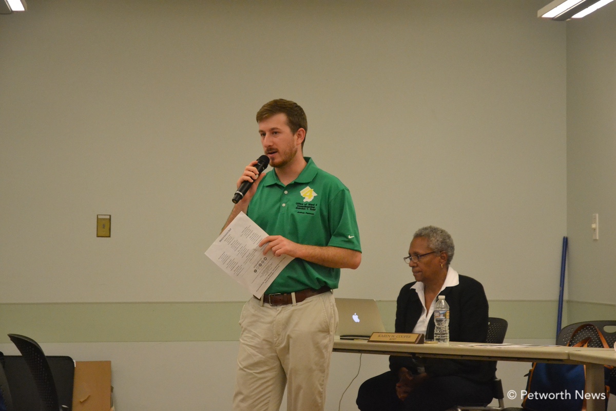 Josh Fleitman, the Director of Communications from Councilmember Todd’s office.