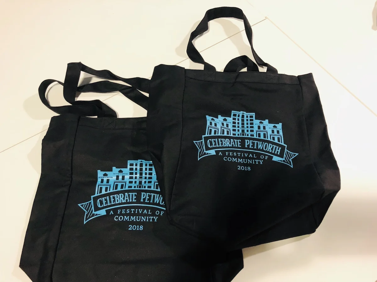Get a unique, limited-edition Celebrate Petworth shopping bag!