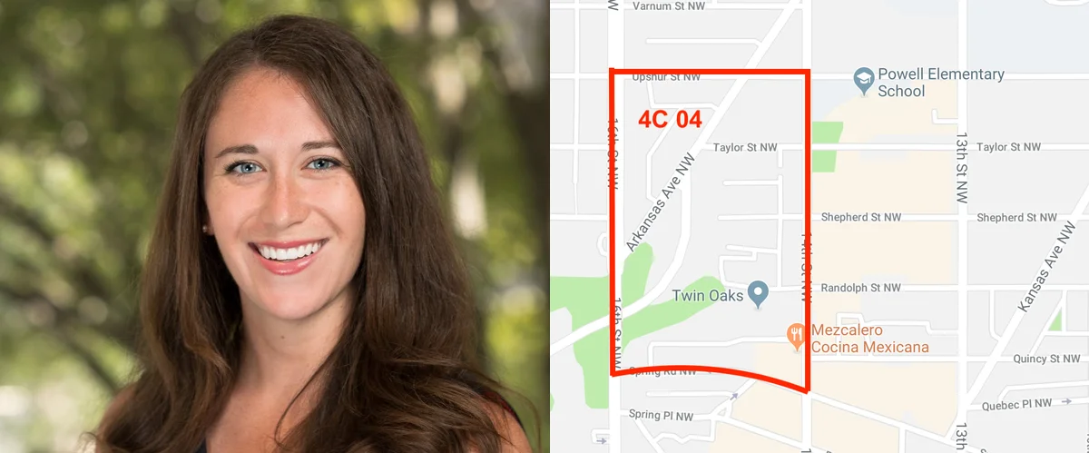 ANC 4C04 gets a write-in candidate, Nora Simon