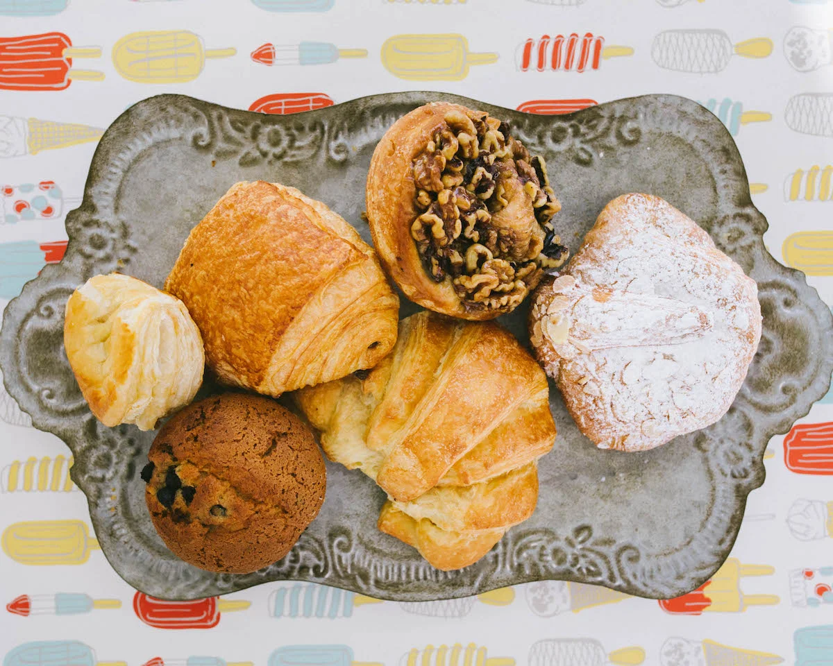 You can still pick up an assortment of delicious pastries. (photo: Lulabelle’s)