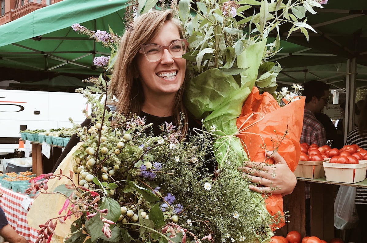 Holley at a local market (photo: Holley Simmons)