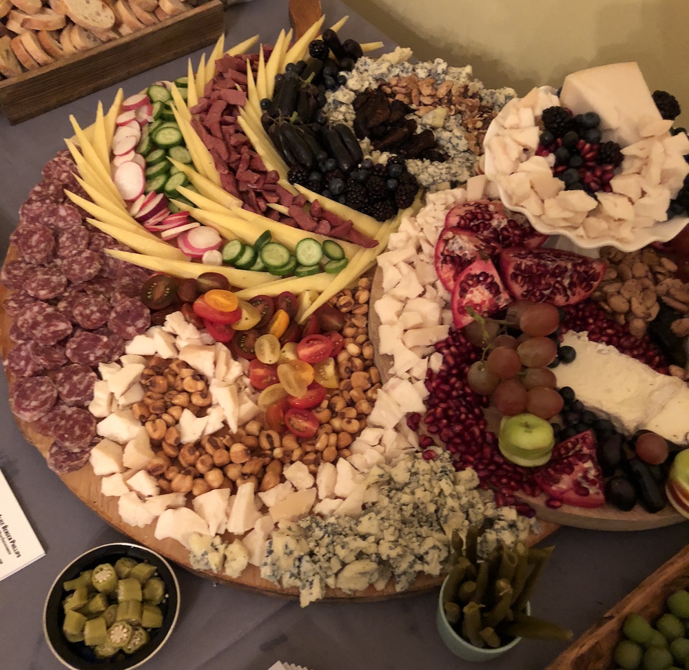 A smorgasbord cheeseboard!