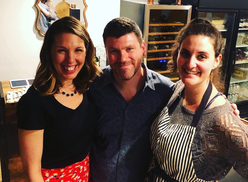 Owners Hilarey Leonard, Brian Leonard and Alice Bergen Phillips (photo: Cheesemonster)