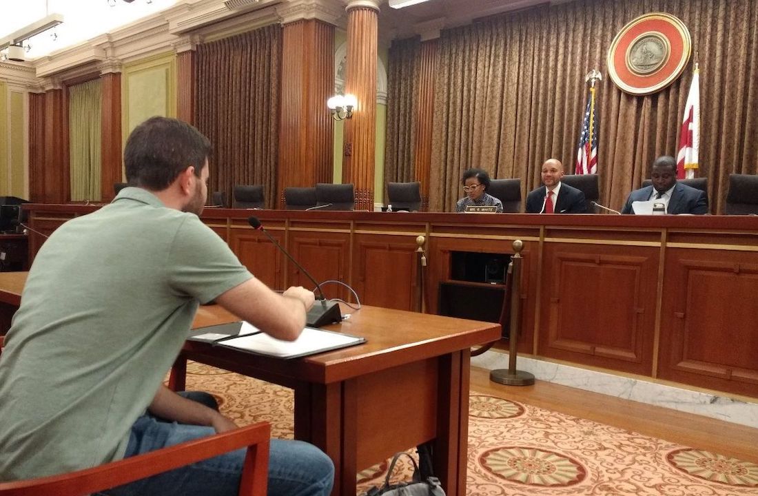 Local residents testified in front of the DC Council to get funding approved for the 2020 budget.