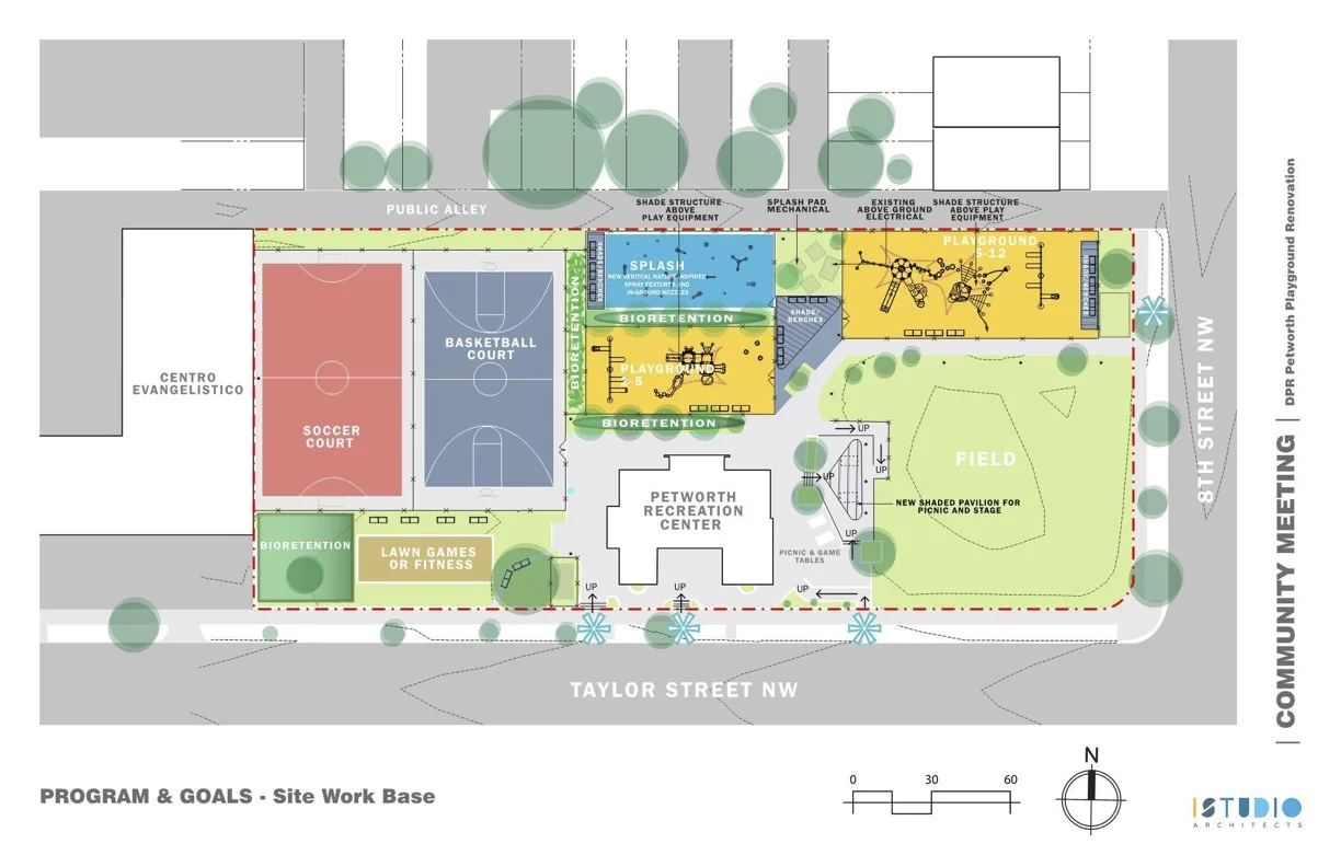 Next update meeting on playground enhancements at the Petworth Rec Center