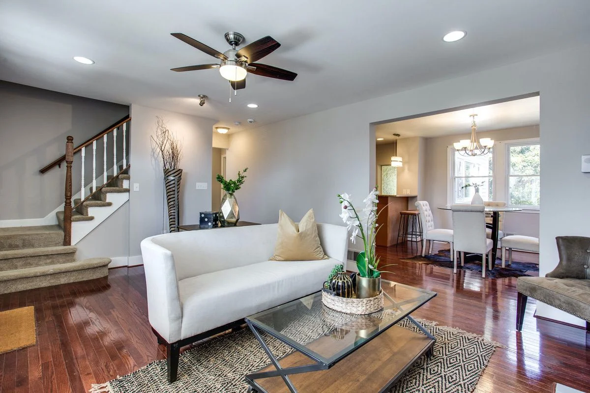 This Peabody Street home in Takoma Park offers a ton of space and great amenities.