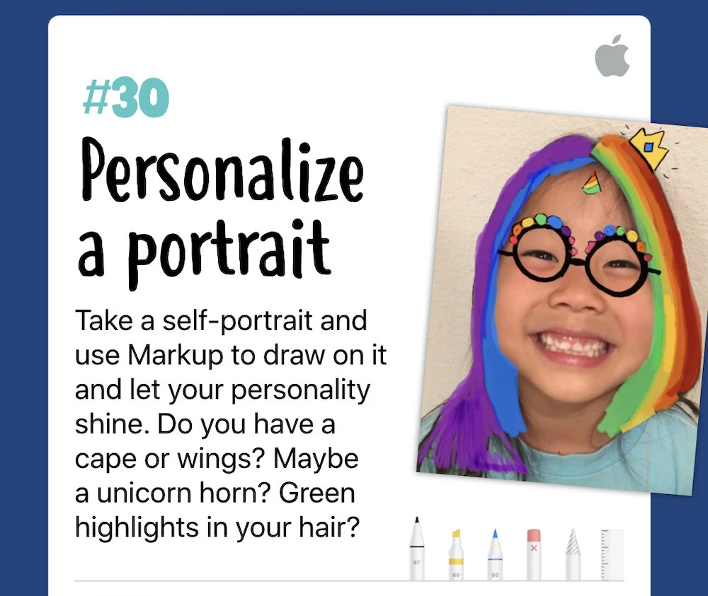 Here's some fun things to do with your kids (since we're home for another month)