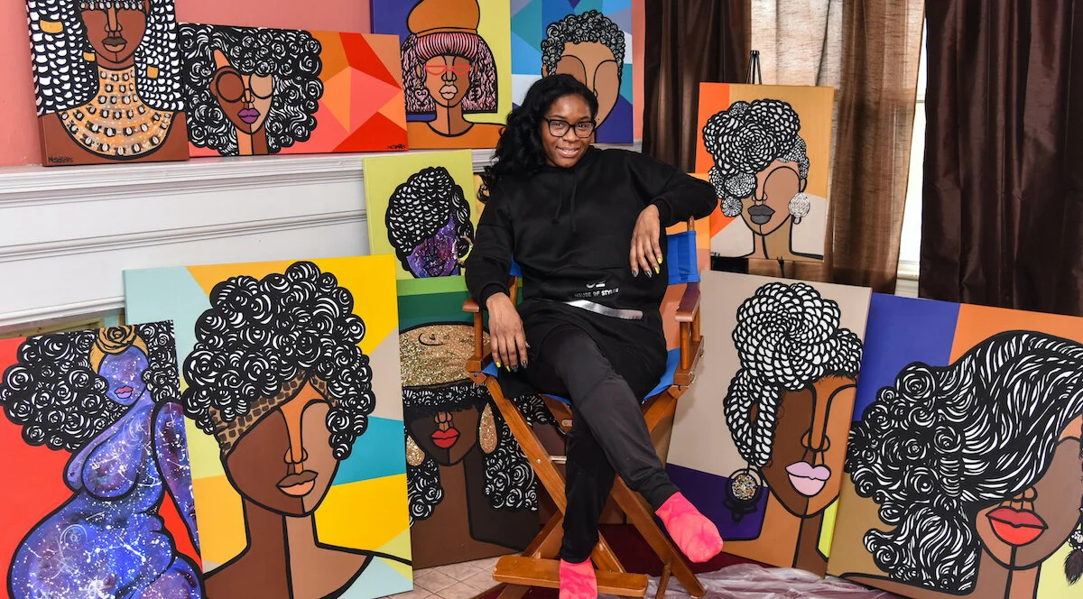 Petworth art gallery Art of Noize’s latest exhibit focuses on Women’s Empowerment, Hair and Body Positivity