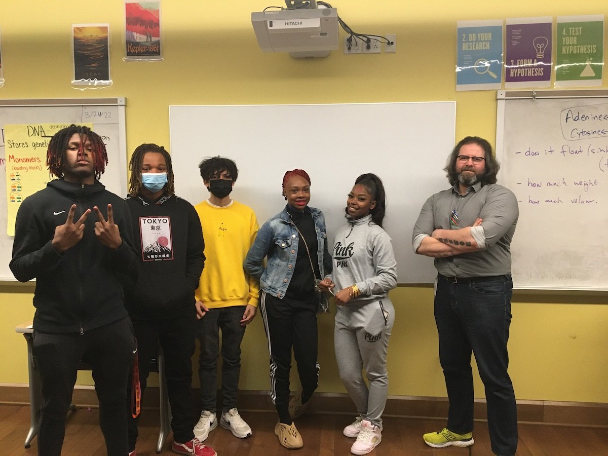 Roosevelt teacher helps students see value of math classwork outside of school
