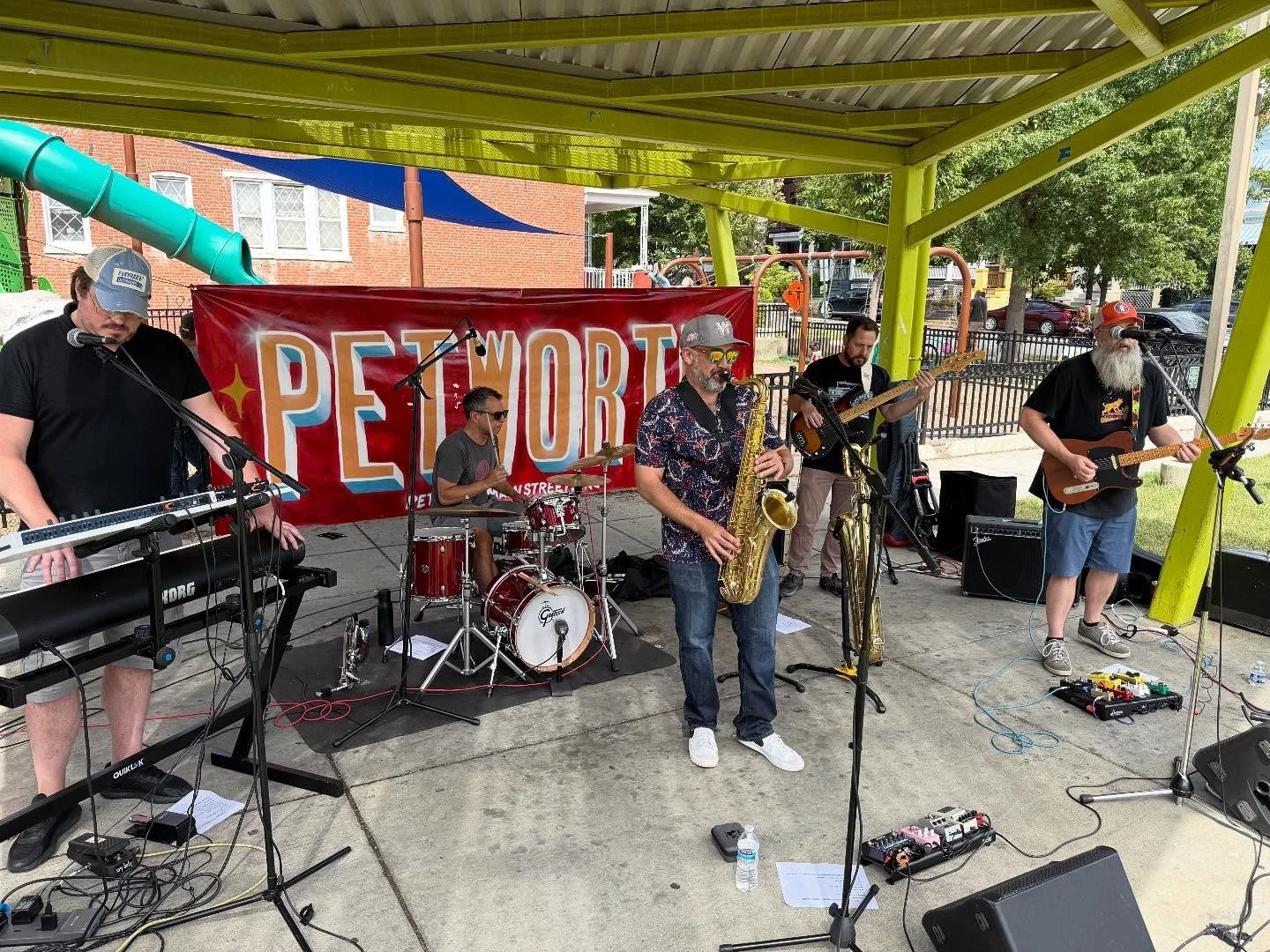 &ldquo;Promising Local Band&rdquo; rocking it at the park!