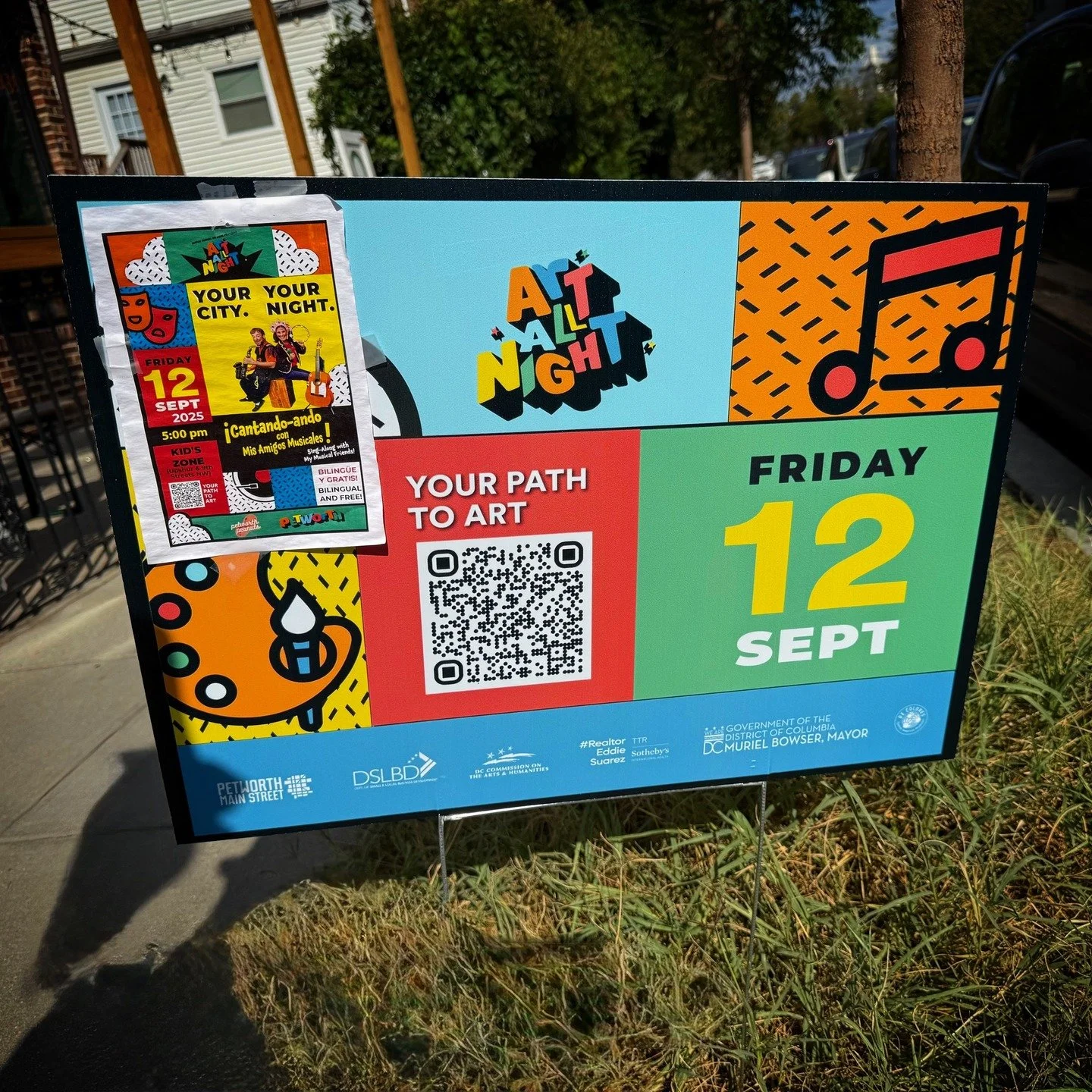 Art All Night returns to Petworth on Friday, September 12th. A mix of art, dance and different events will happen all around the area, from Georgia Avenue to the 800 block of Upshur Street, up to Kennedy Street and down 14th Street. A great opportuni