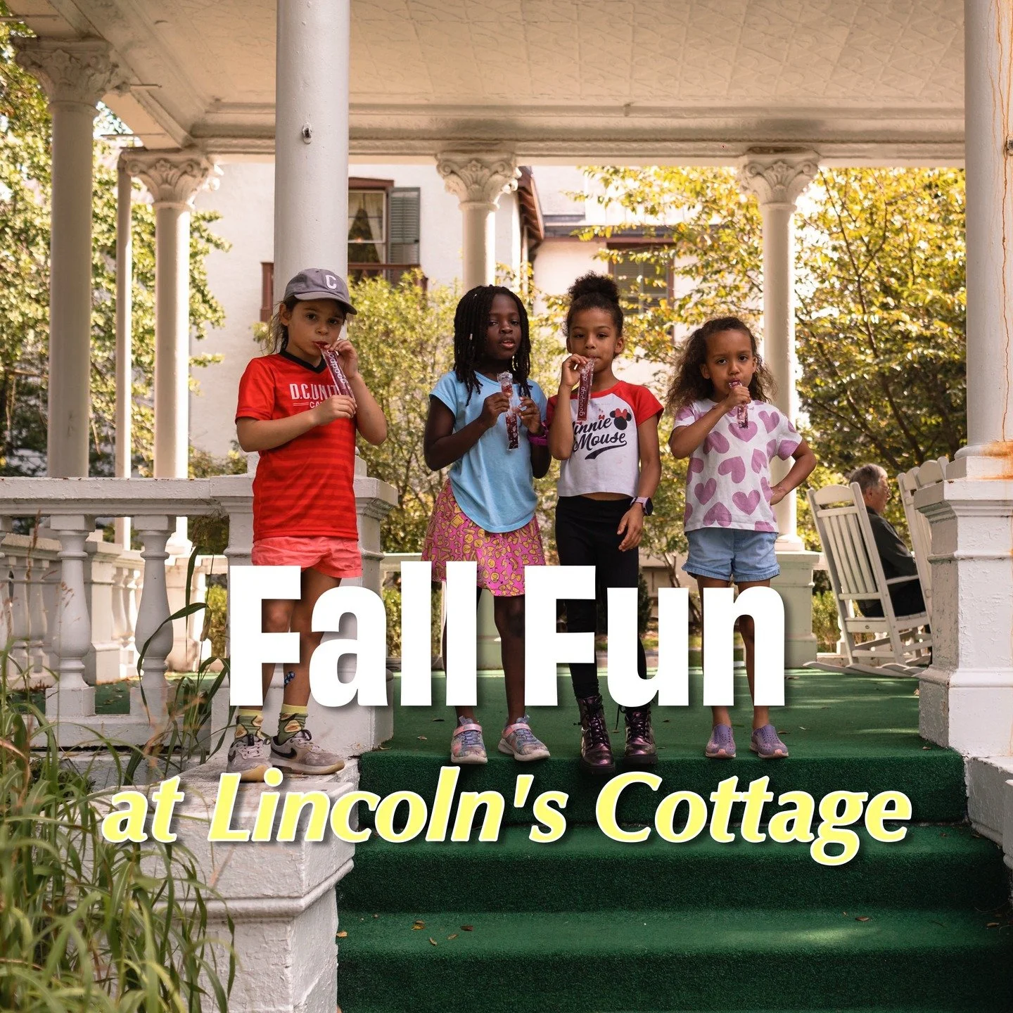 Next week is Fall Break for DCPS, and @lincolnscottage has special offerings for kids and families to enjoy, including games, music, exploring the grounds, and more. Check out the free stuff at Lincoln's Cottage!

🎩 Linktr.ee/PetworthNews
or
https:/