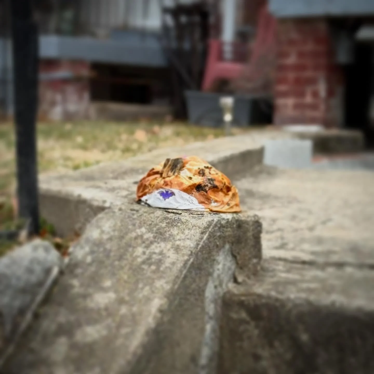 I feel you&hellip; somehow-still-sitting-there-Halloween-pumpkin. It does feel like this past year has deflated all of us. #ConnectingWithGourds #KindaGrossReally