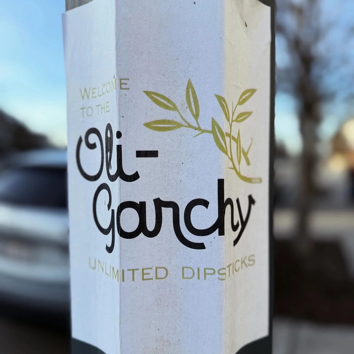 &ldquo;Welcome to the Oligarchy. Unlimited Dipsticks&rdquo; #StreetArt