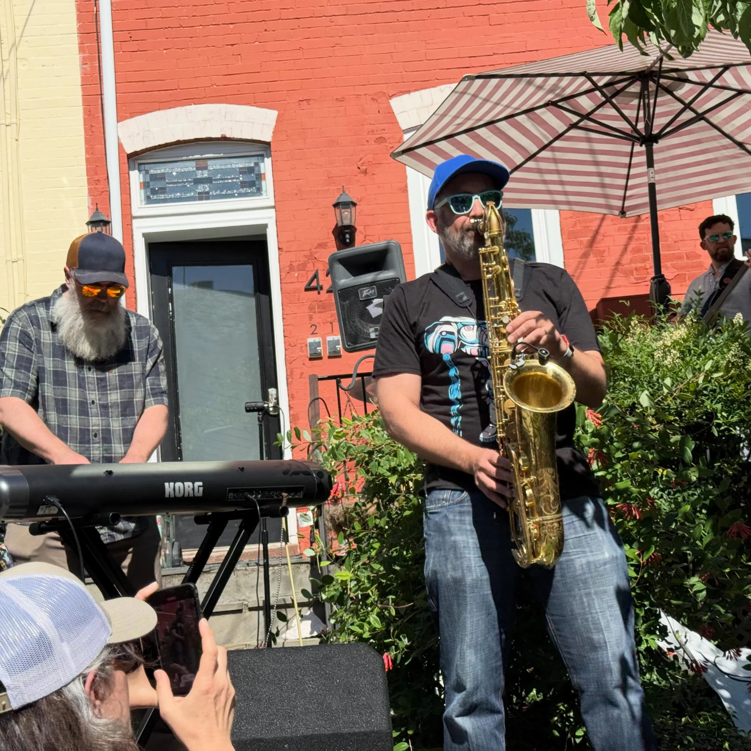 @petworthporchfest is fully underway! Have fun, be safe and enjoy all the music and neighborhood vibes!