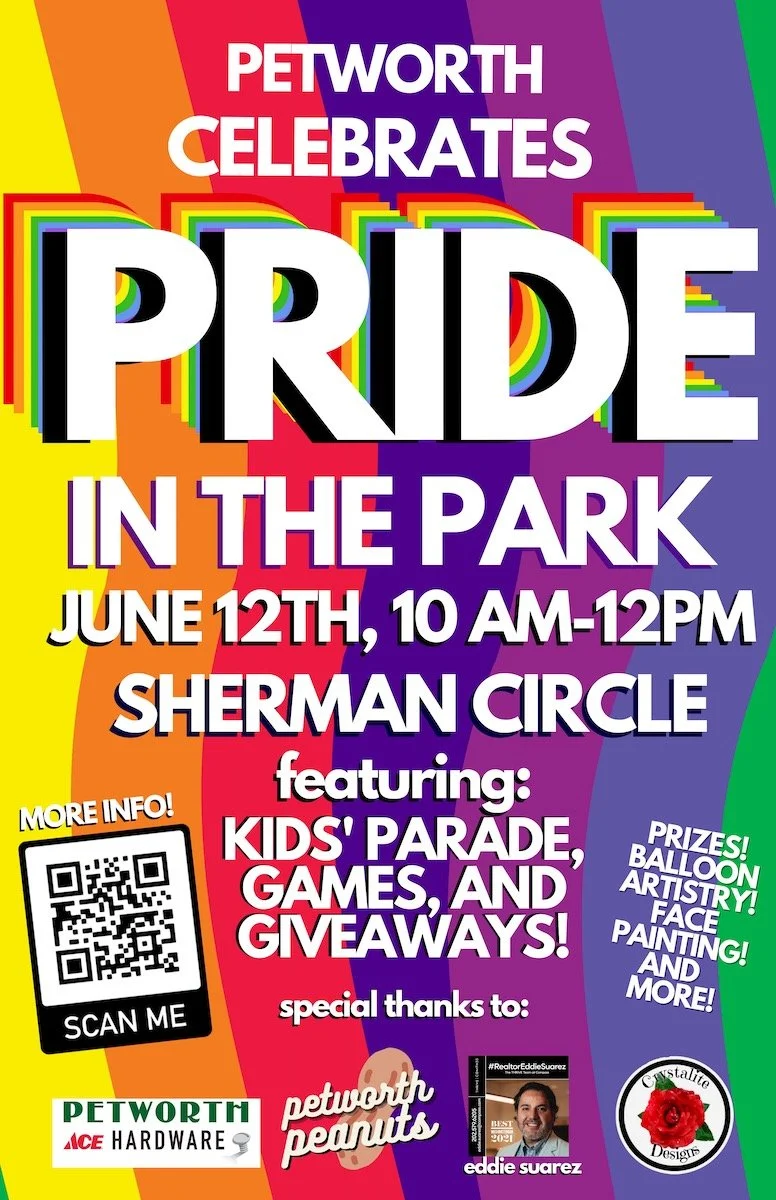 Come out for Pride in the Park on June 12th — Petworth News