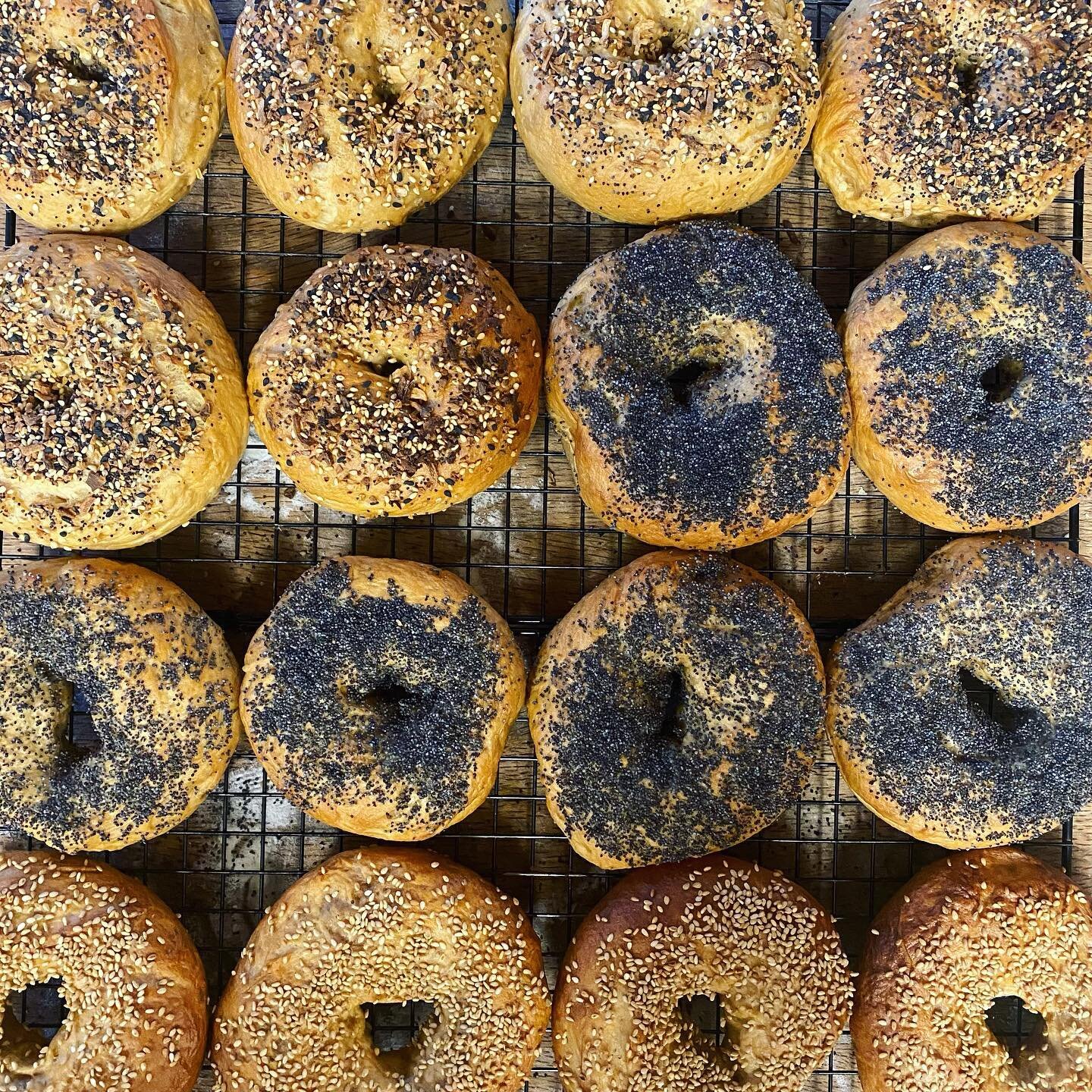 Is baking a big batch of bagels the Yom Kippur equivalent of counting your chickens before they hatch? Oh, well. I may be mostly godless, but I do believe in bagels. Gmar Chatimah Tovah!