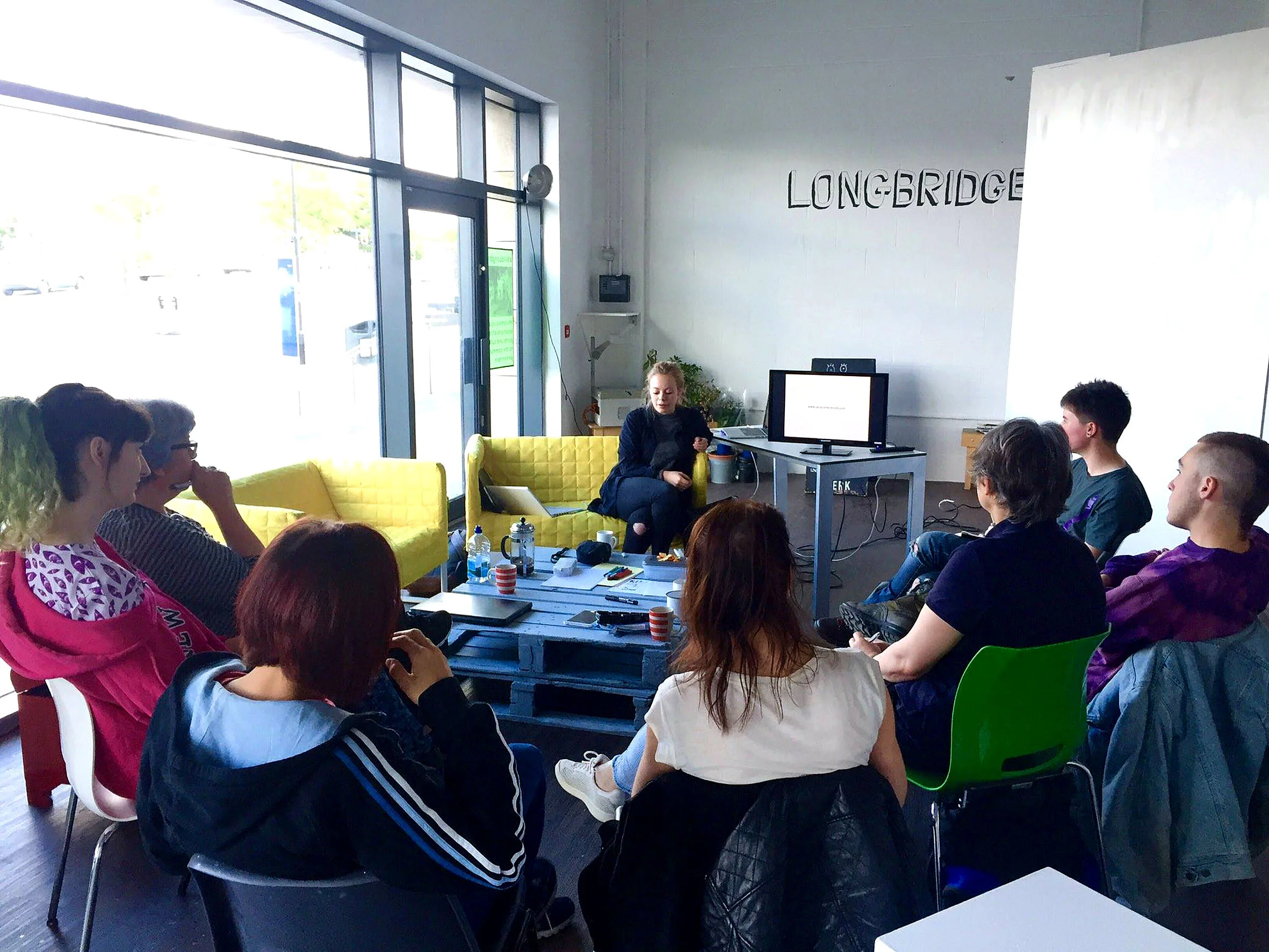 Artist talk by Sarah Taylor Silverwood