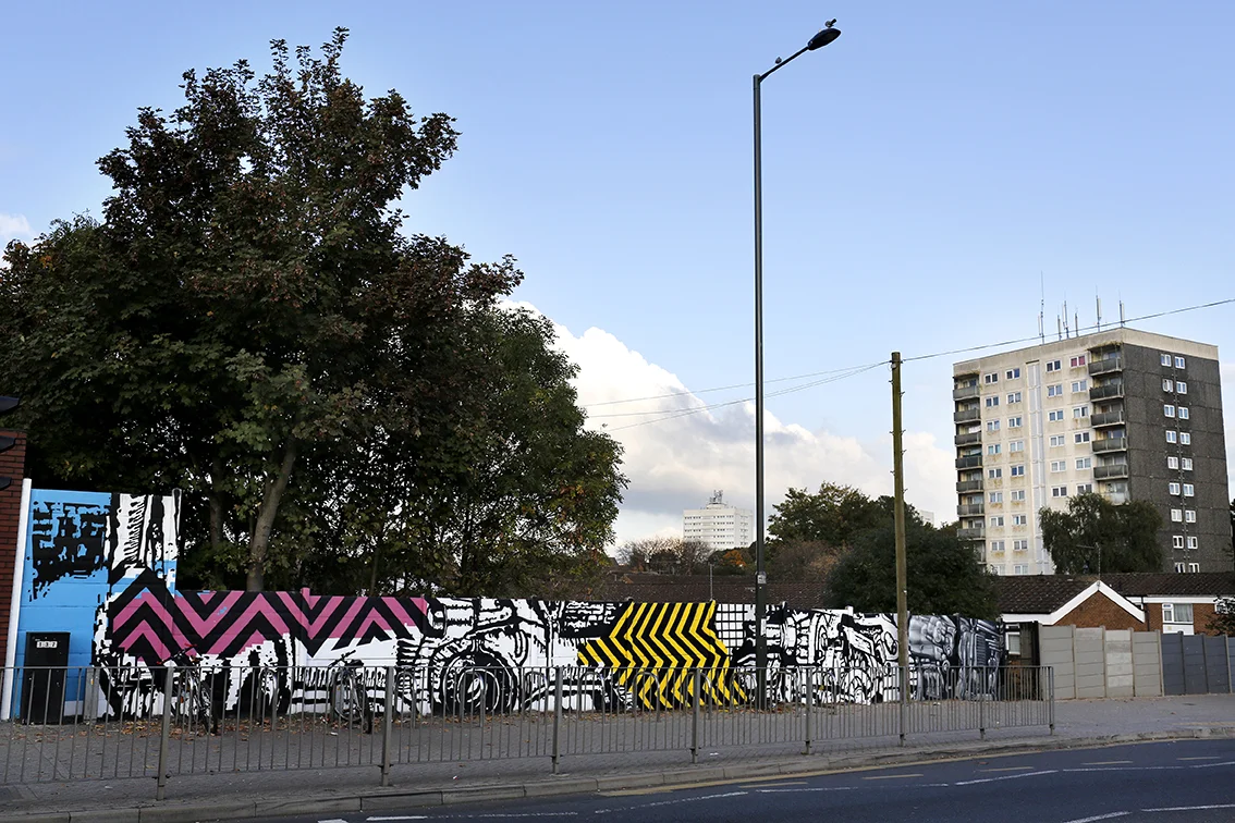 'The Wall' by Turves Green Girls School and Dan Newso