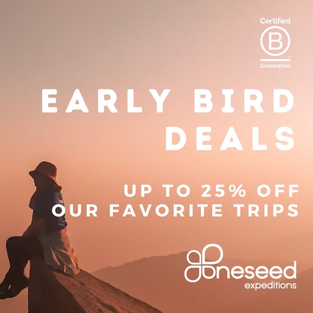 Our Early Bird Sale wraps in just one week!

Join our most popular trips in South America, Africa, Europe, and Asia. 

🤙🏻 link in bio!
