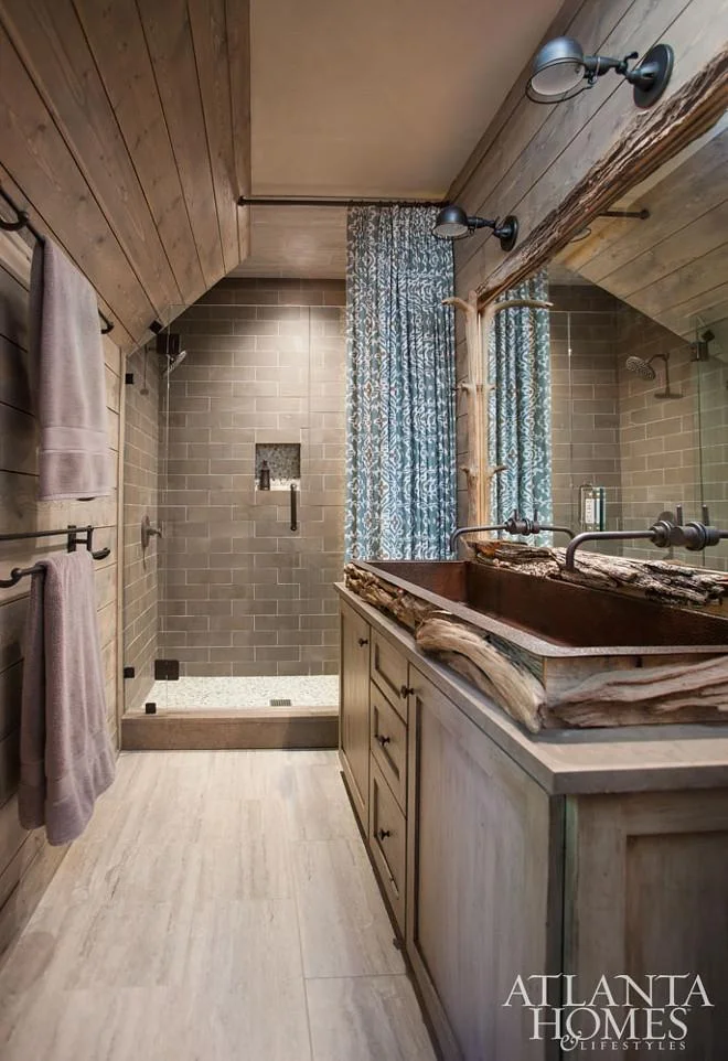 Rustic-Bathroom-Natural-River-wood-wraps-around-the-sides-of-a-copper-sink-for-a-unique-touch.-Rustic-Bathroom-with-Greywash-Shiplap-Walls-RusticBathroom-BathroomShiplap.jpg