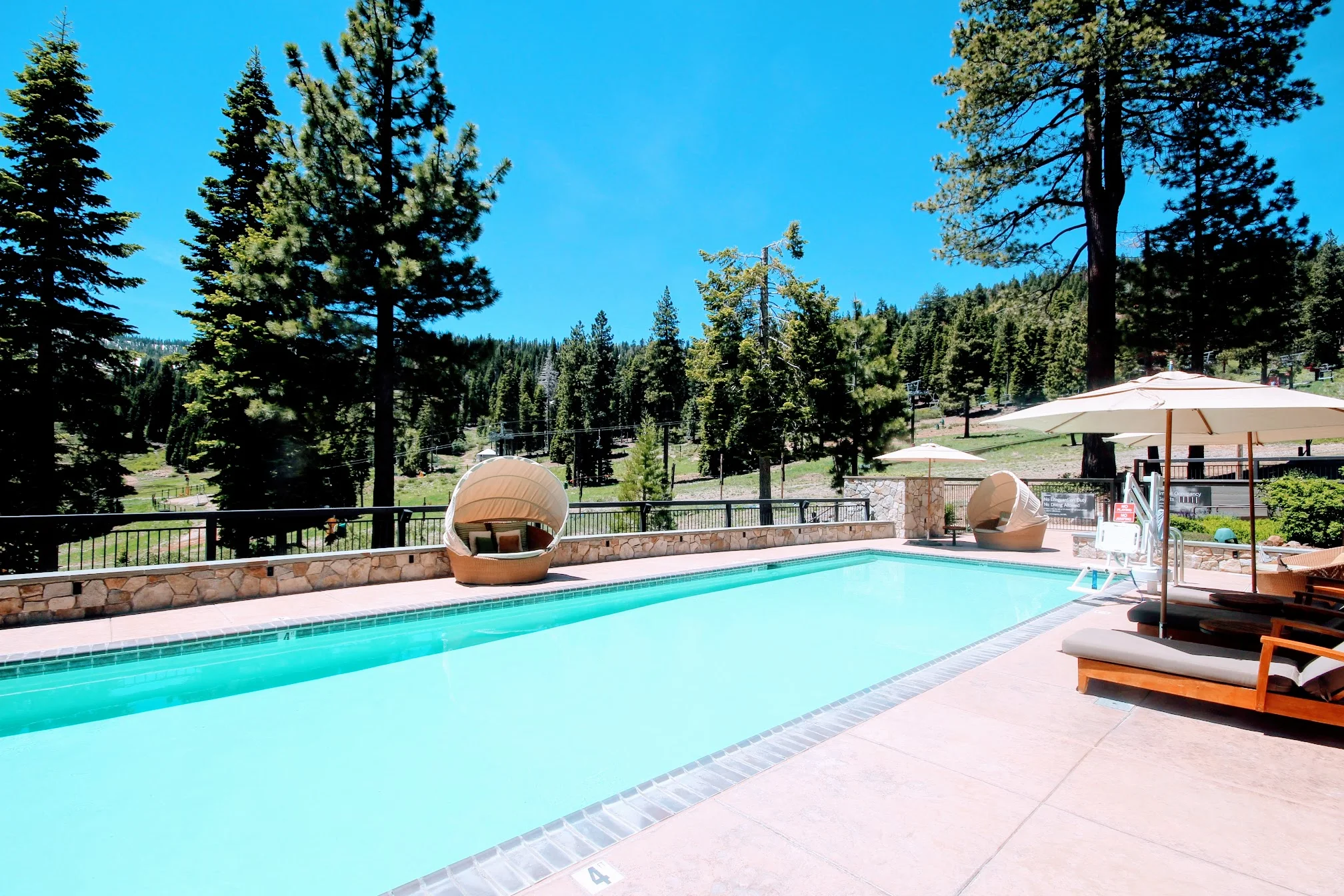 Pool at Ritz-Carlton Spa