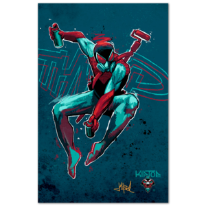 Spider Graff-Girl 6x8\u201d print