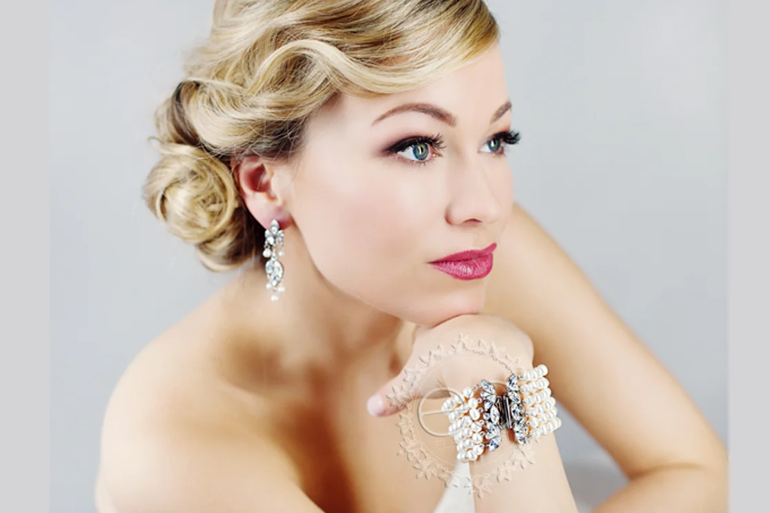 The Wedding Earring with Pearls