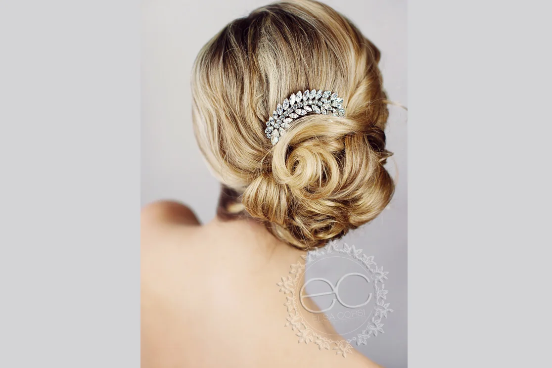 Feather Hair Comb, $350