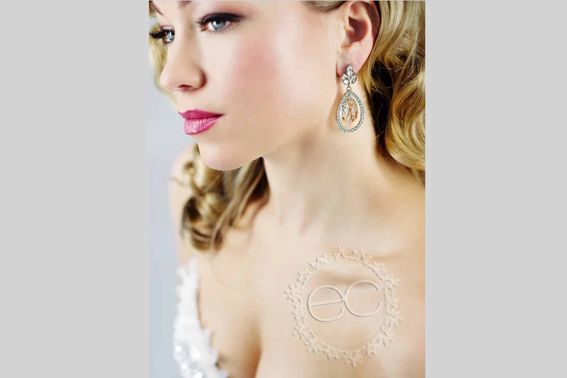 Halo with Three Marquise Post, $225