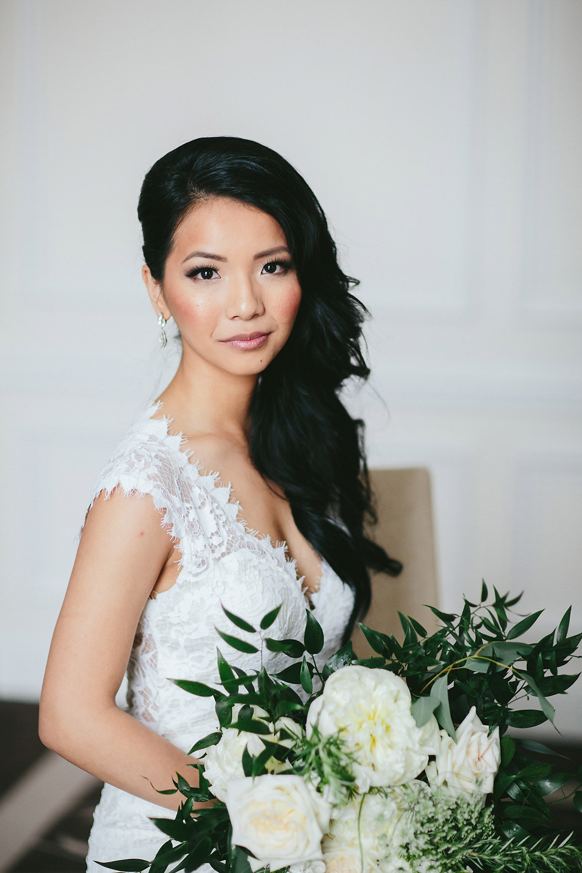 Vancouver Bride Featuring Jewelry by Elsa Corsi