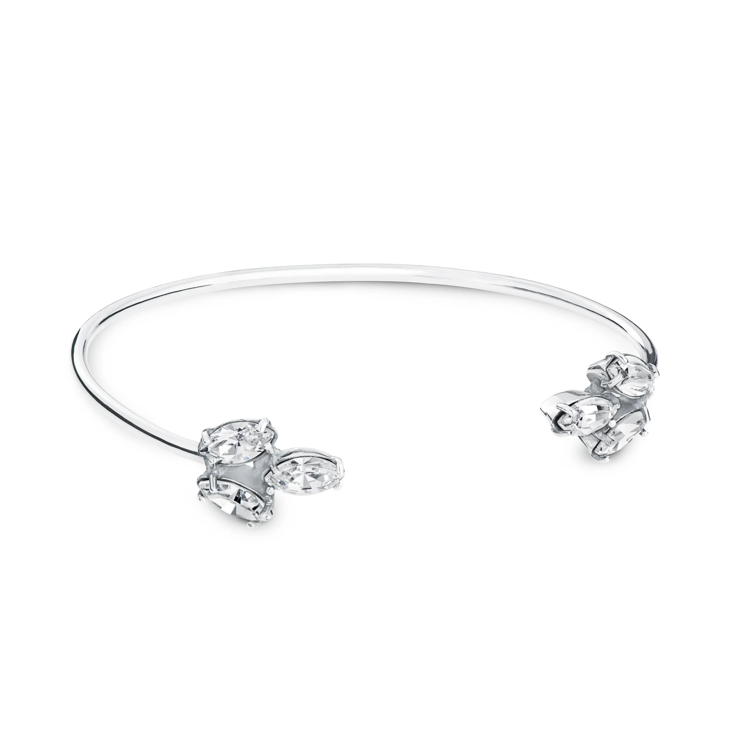 Delicate Marquise Cuff Bracelet