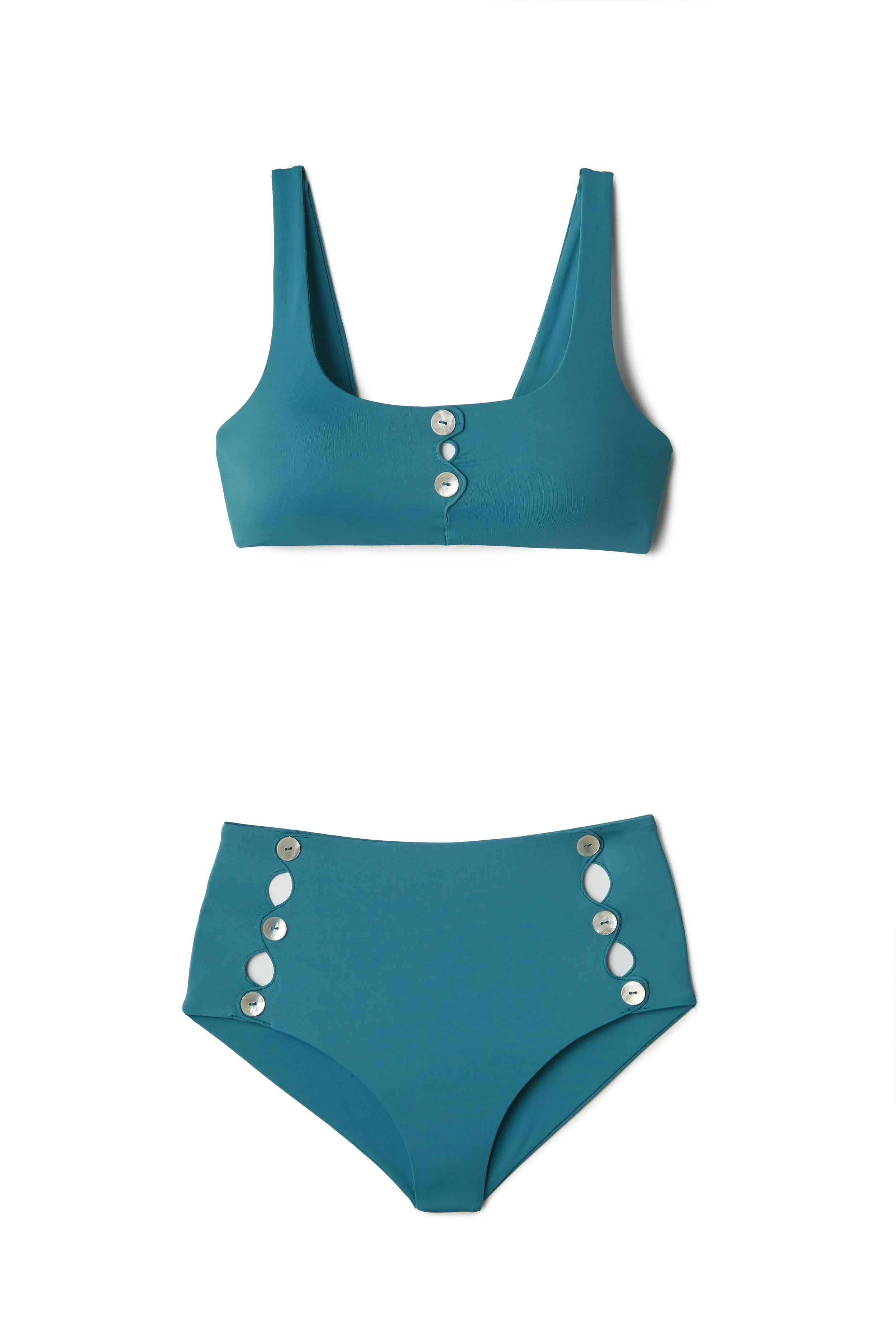 Everything But Water Over The Shoulder Bralette Bikini Top