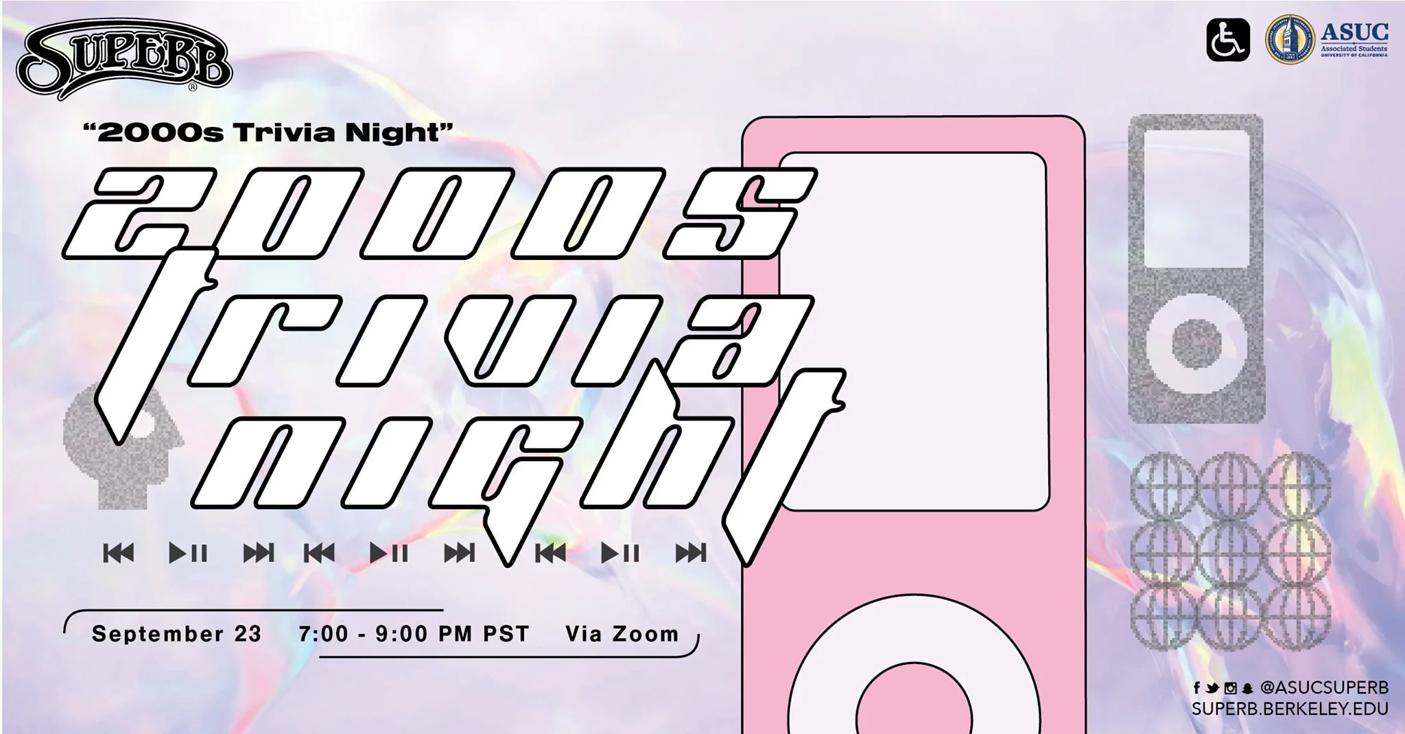 Superb Presents 2000s Trivia Night Asuc Superb Productions