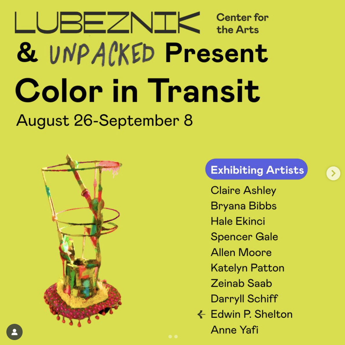 Color in Transit: Roving Art Exhibition 