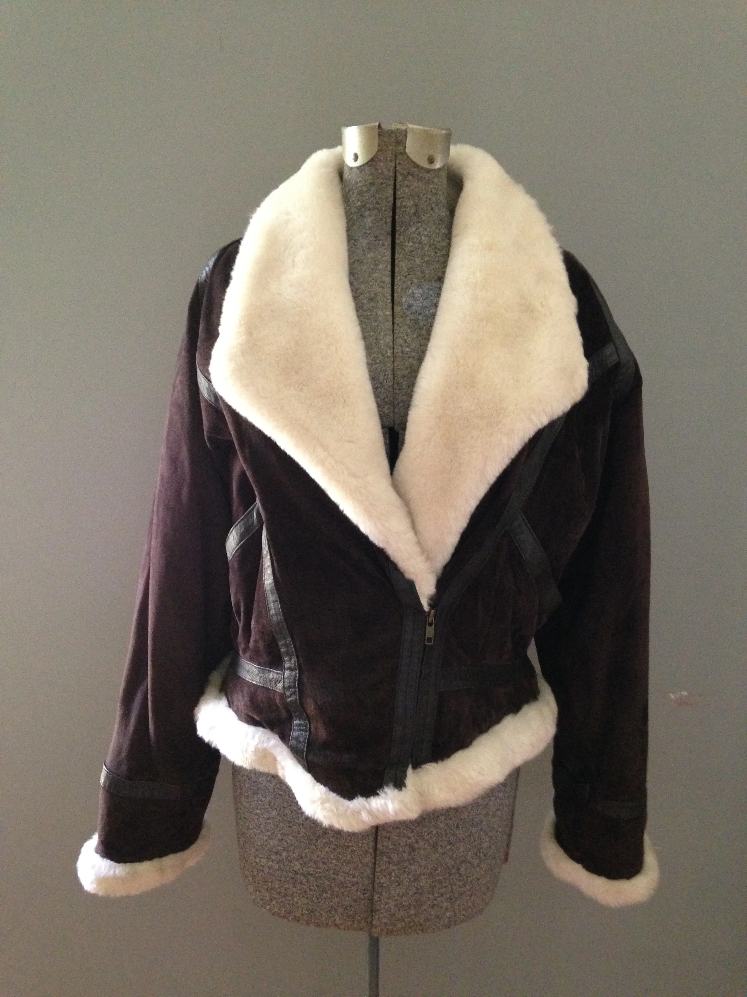 fur lined bomber jacket
