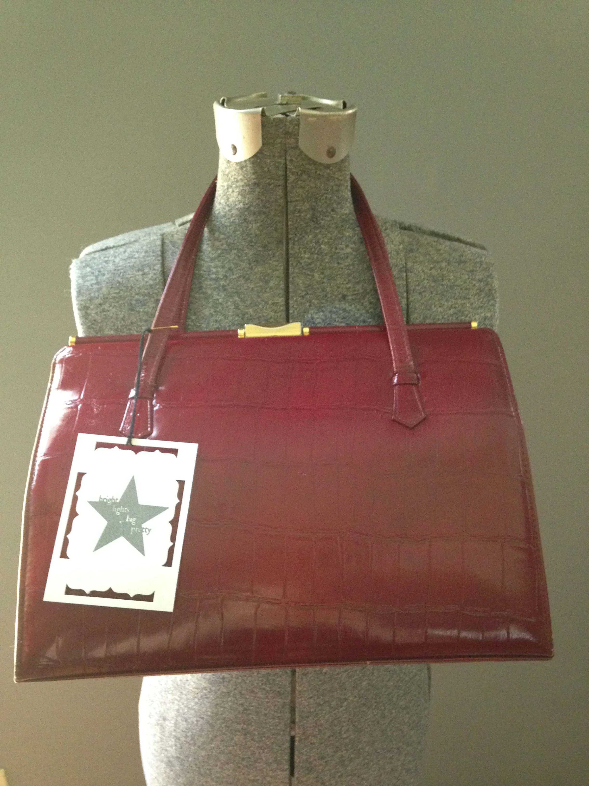 vintage patent leather purses