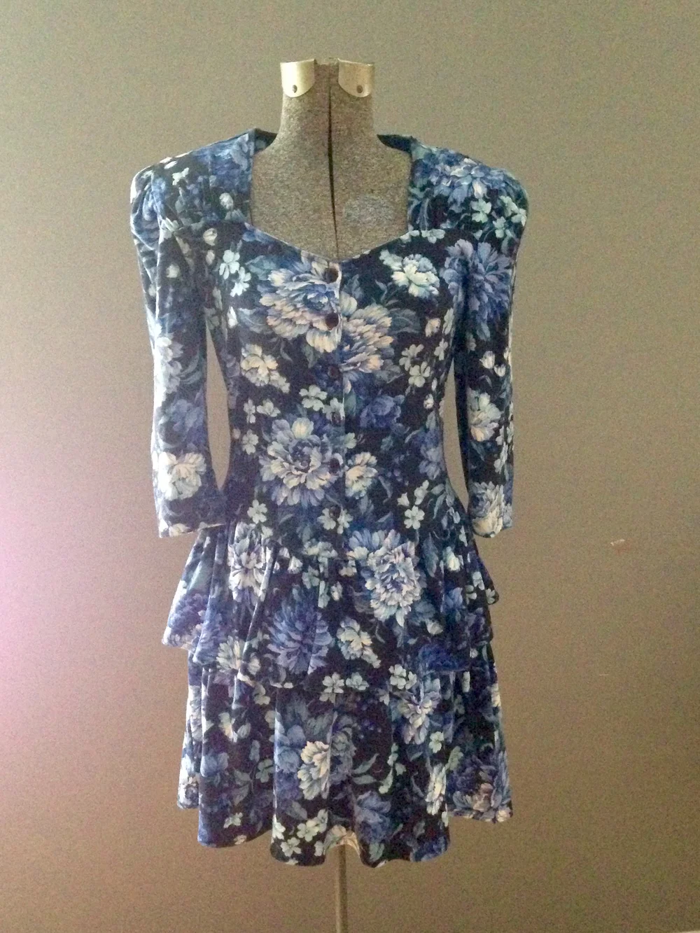 slim fit dress slacks Hell Bunny Emerald & Pink Floral Swing Dress