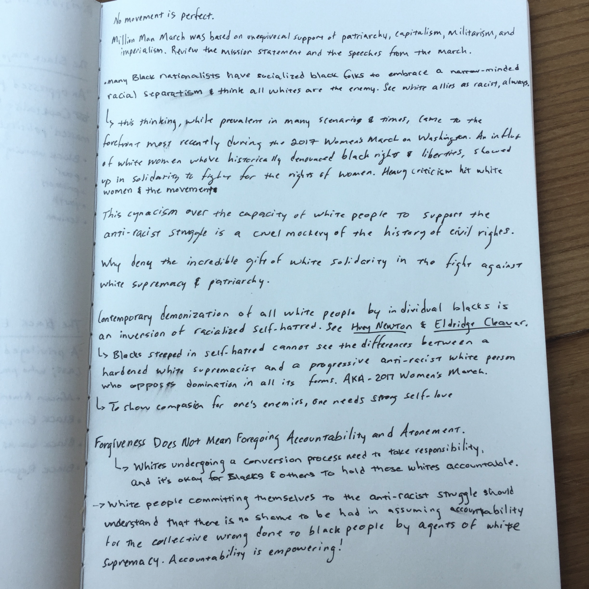 my messy journal