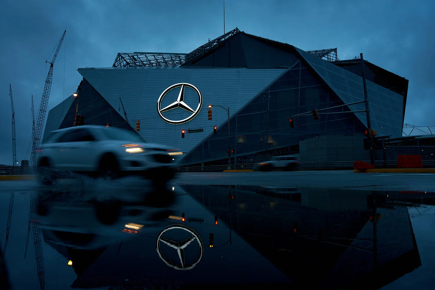 atlanta commercial photography mercedes benz stadium