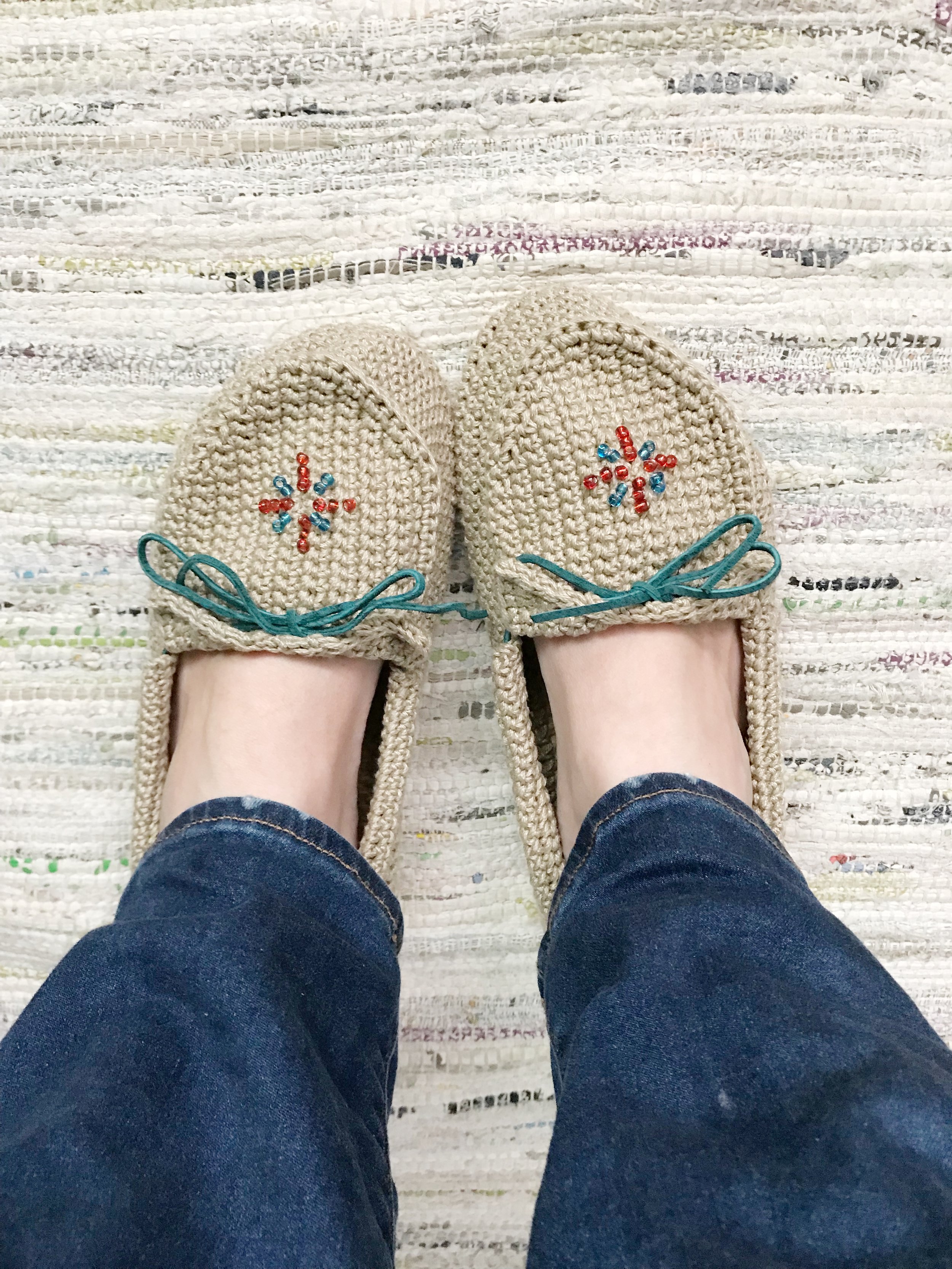 My Monthly Make-Crochet Moccasins 
