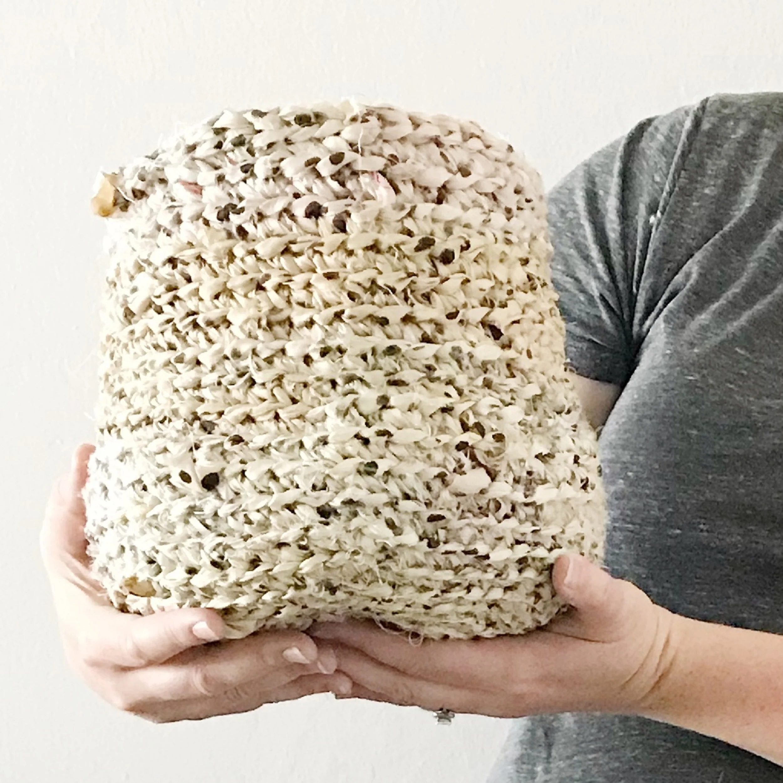 The Hayden Hanging Basket-Free Pattern for Darn Good Yarn