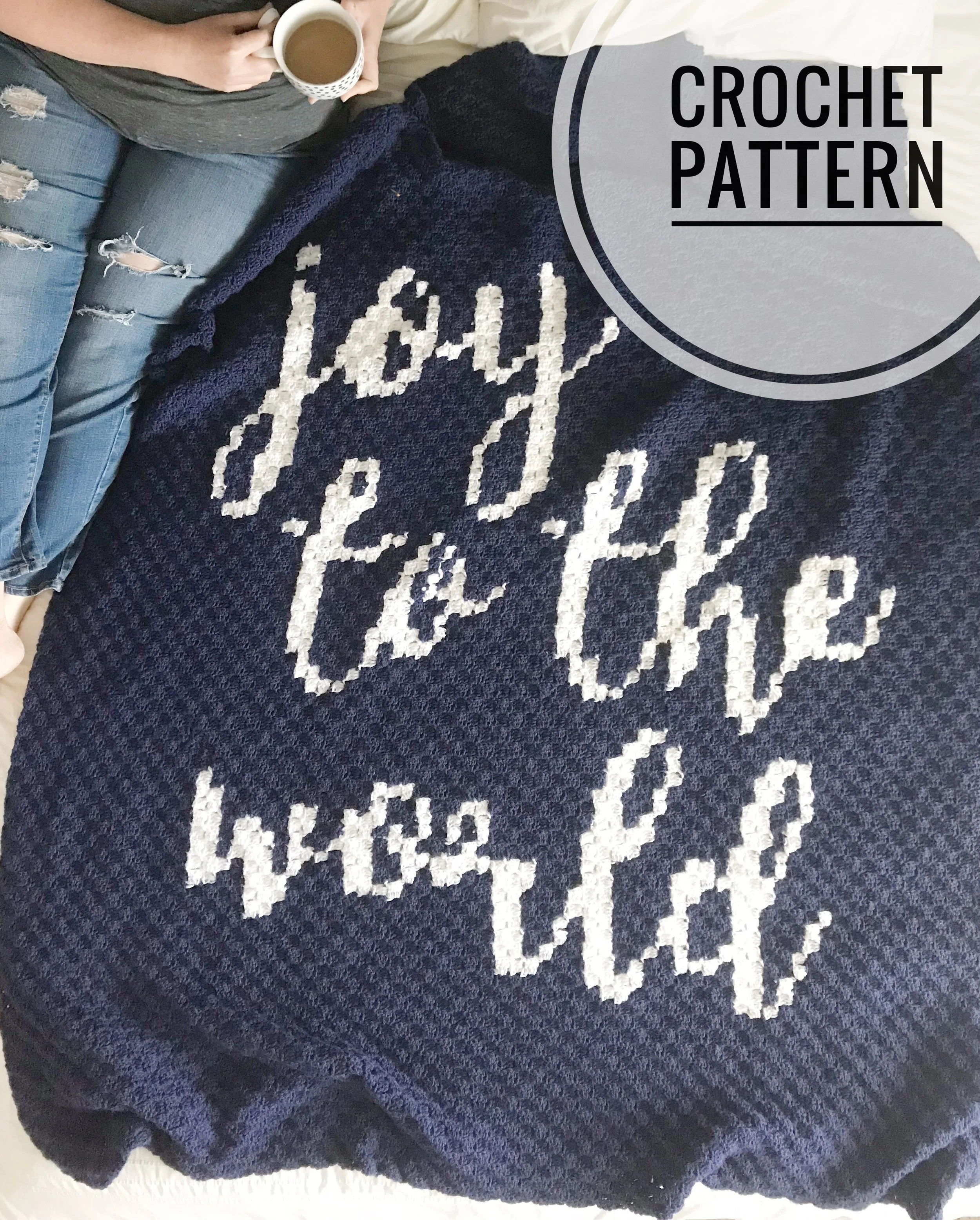 Crochet Pattern-Joy To The World Graphgan