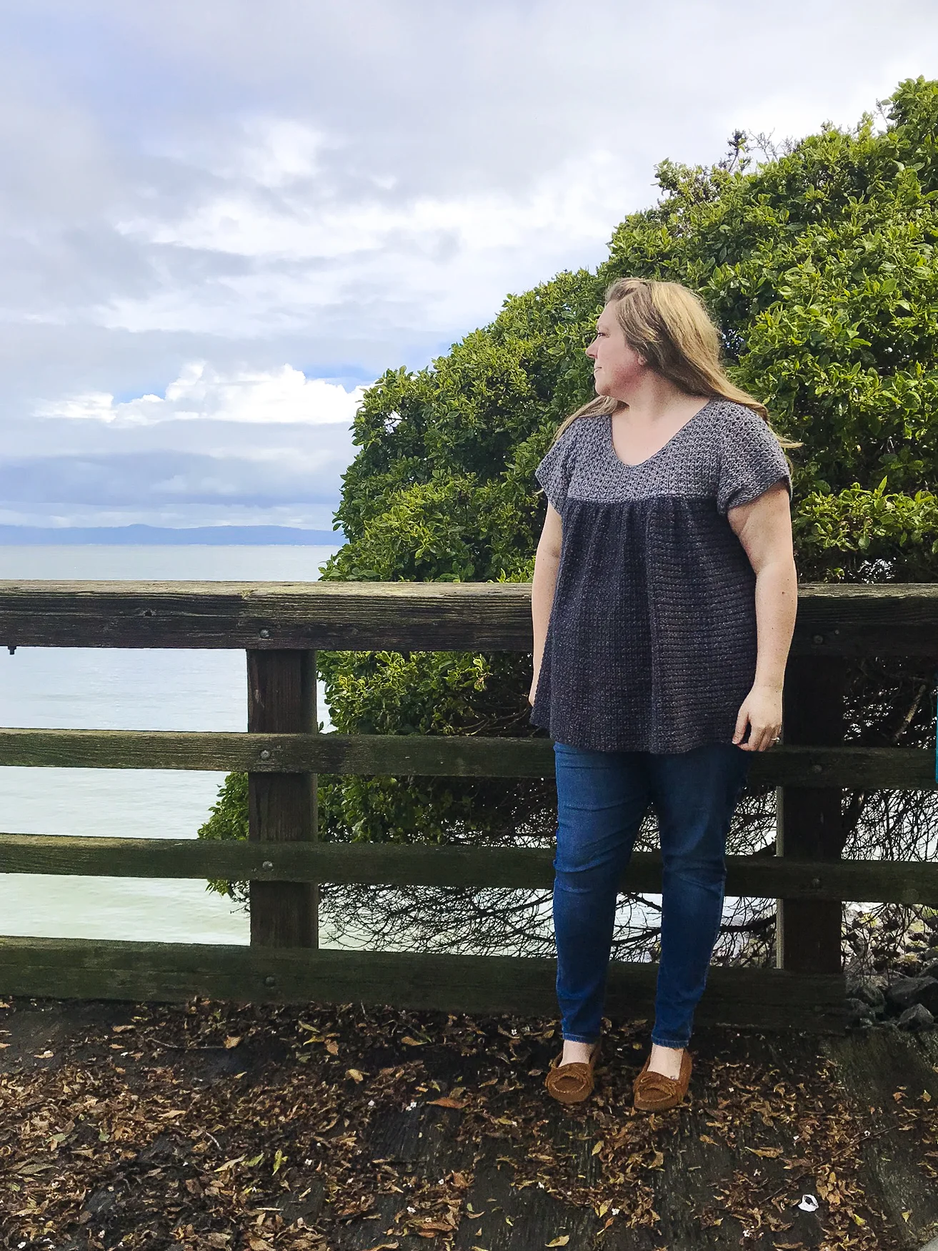 The Andie Top- A Free Crochet Pattern with Make And Do Crew