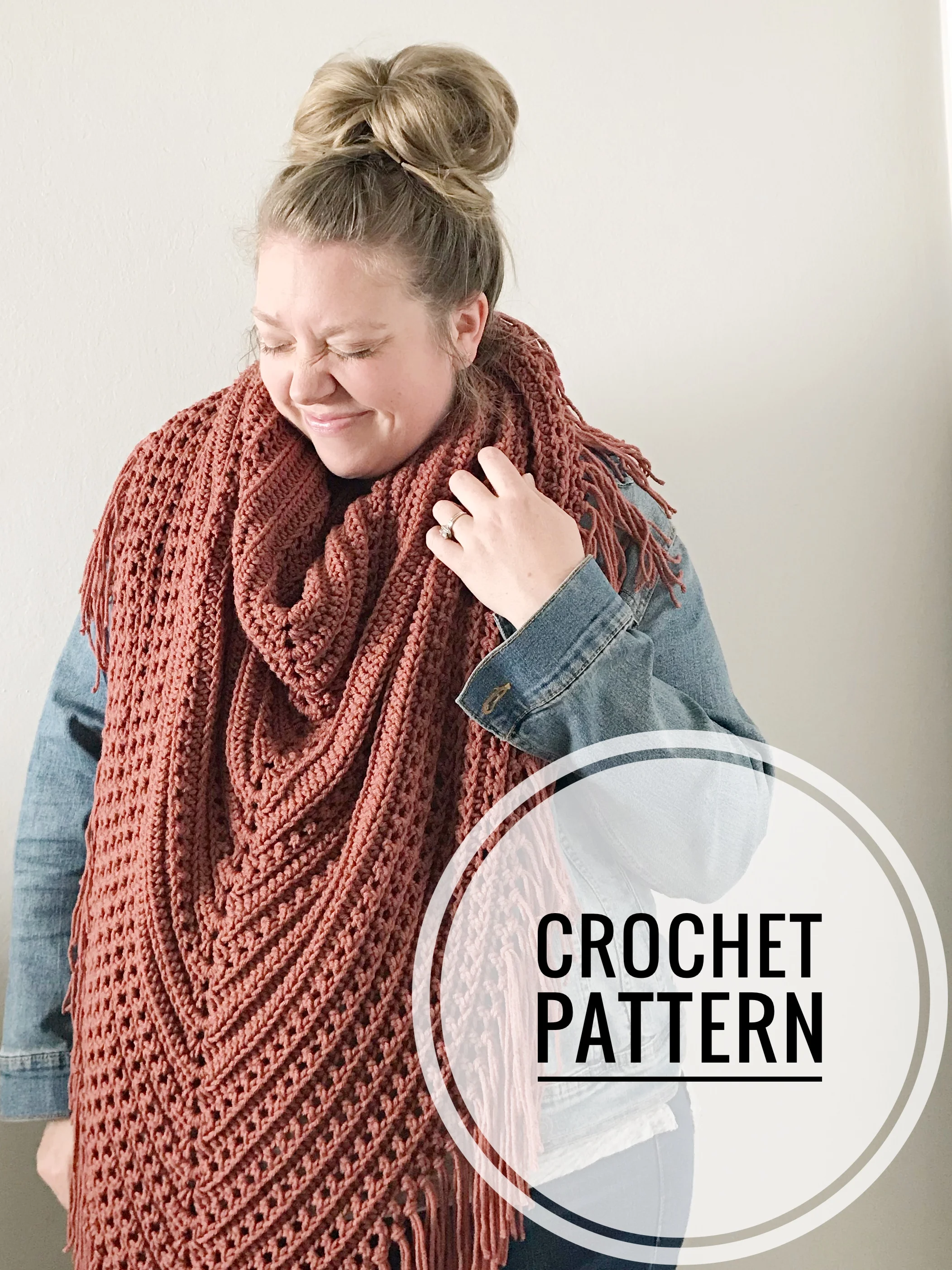Crochet Pattern- The Huckleberry Scarf