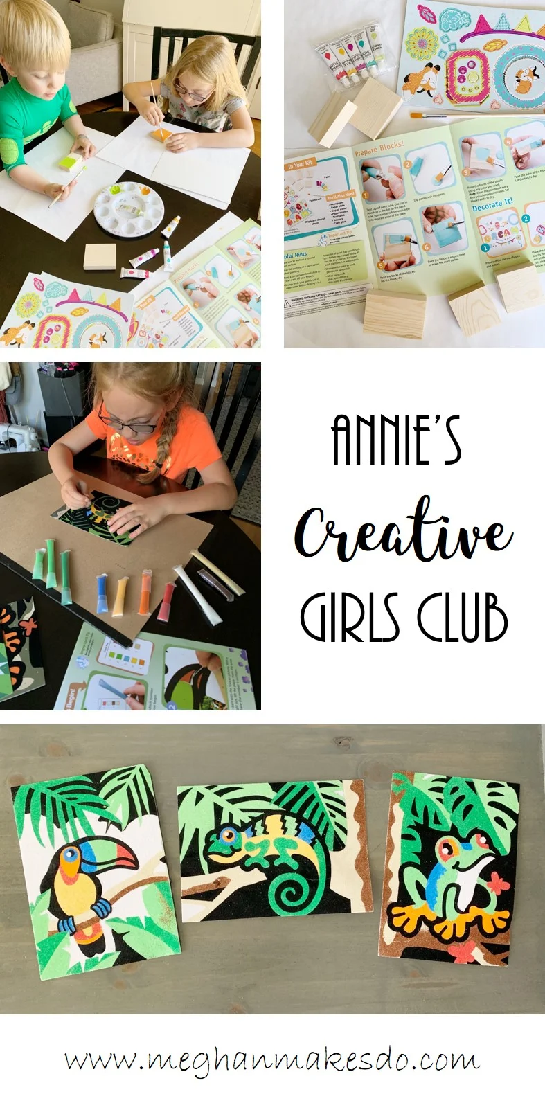 Summer Fun With Kids Annie S Creative Girl Kits Meghan Makes Do