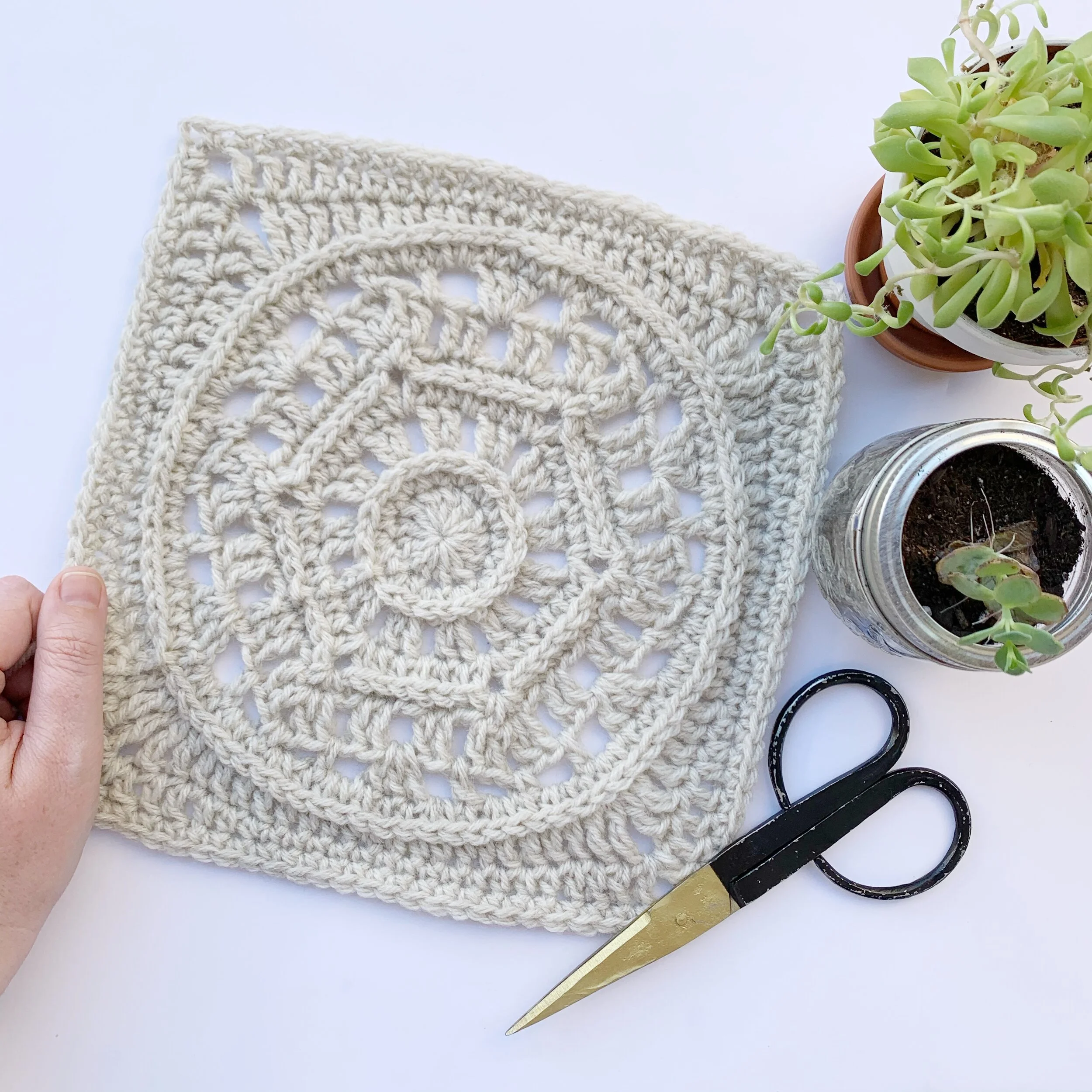 The Dagny-Traveling Afghan Square 10