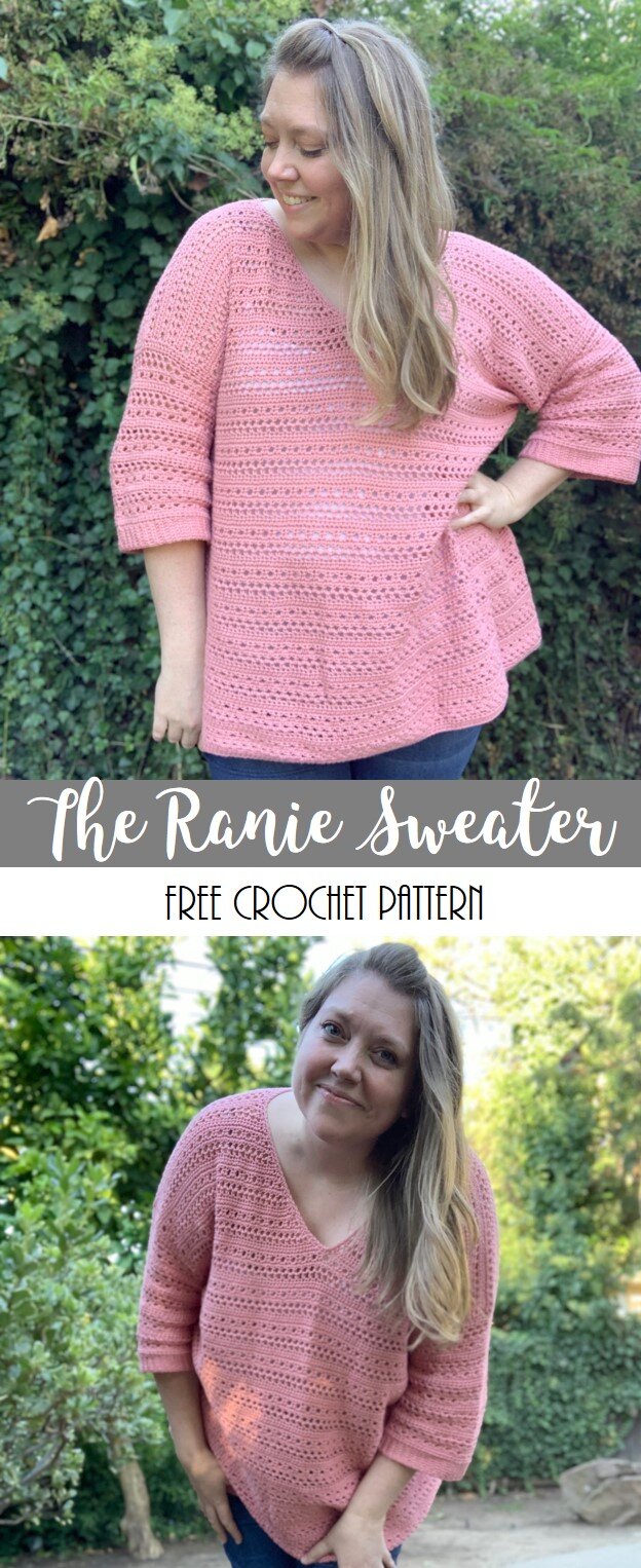 The Ranie Sweater-Free Crochet Pattern — Meghan Makes Do